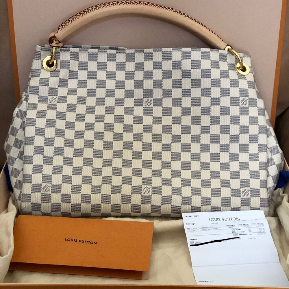 LV Artsy MM Damier Azur